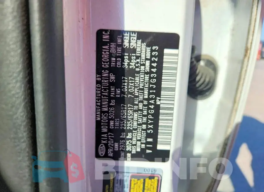 5XYPG4A31JG344233 Photo# 13