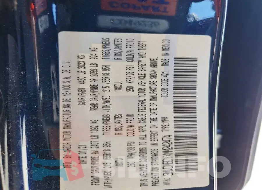 3MVDMBDYXMM242474 Photo# 14