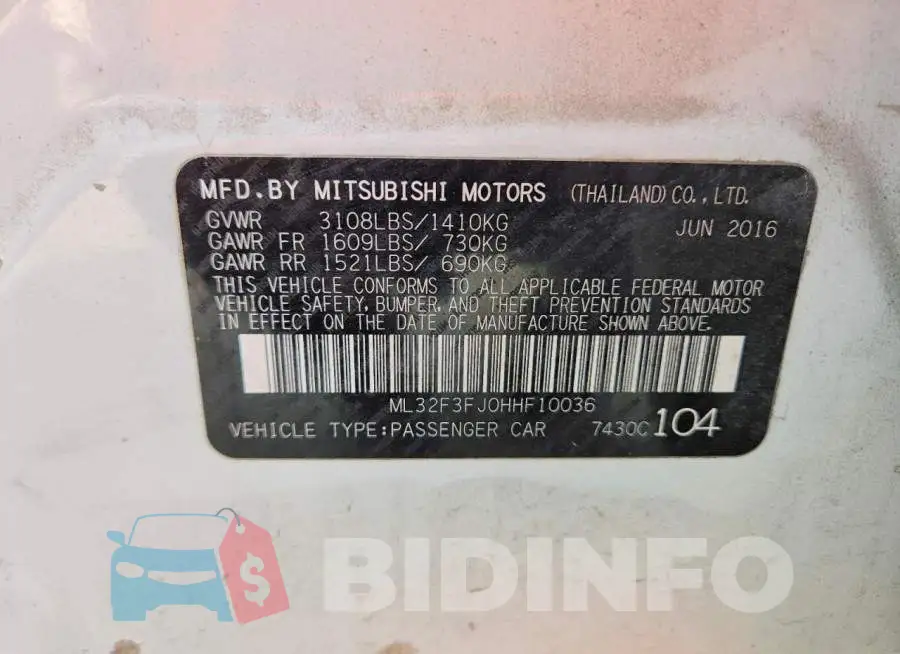 ML32F3FJ0HHF10036 Photo# 13