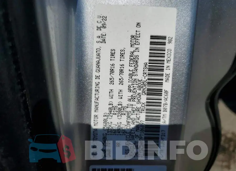3TYSZ5AN7PT106897 Photo# 12