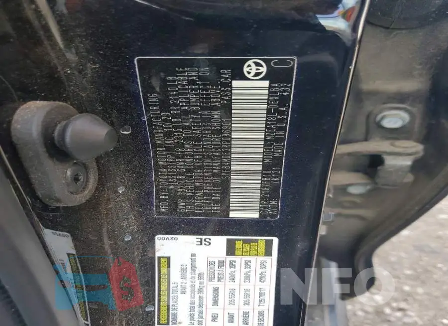 5YFB4MDE3RP096901 Photo# 12