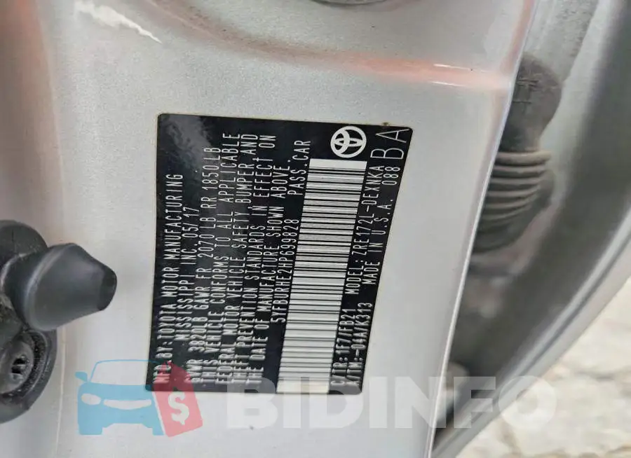 5YFBURHE2HP699828 Photo# 12