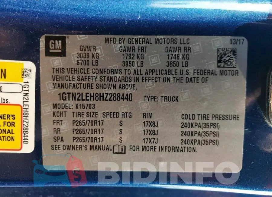 1GTN2LEH8HZ288440 Photo# 12