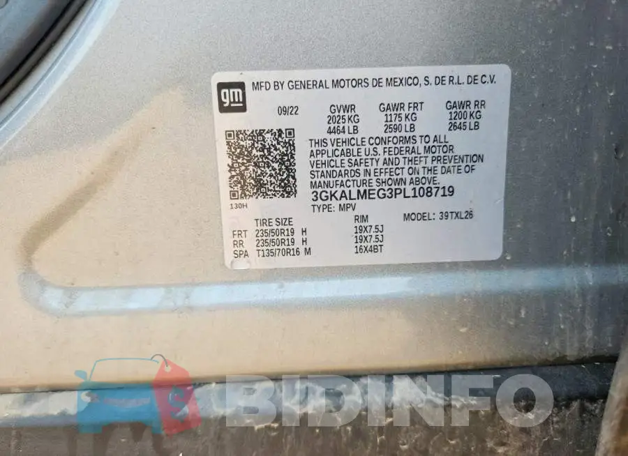 3GKALMEG3PL108719 Photo# 12