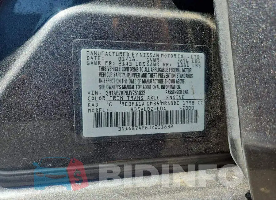 3N1AB7AP8JY251832 Photo# 12