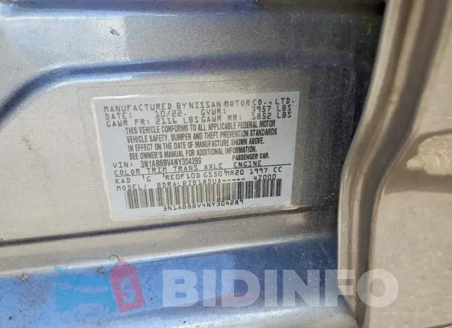 3N1AB8BV4NY304289 Photo# 12
