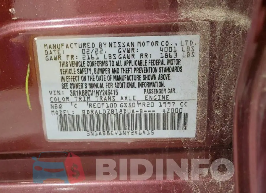 3N1AB8CV1NY246415 Photo# 12