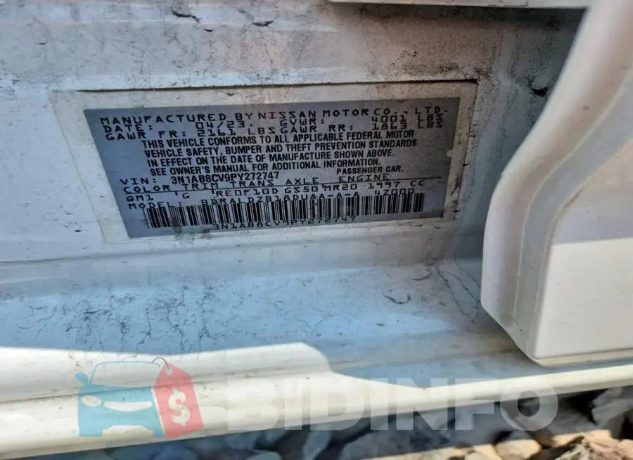 3N1AB8CV9PY272747 Photo# 12