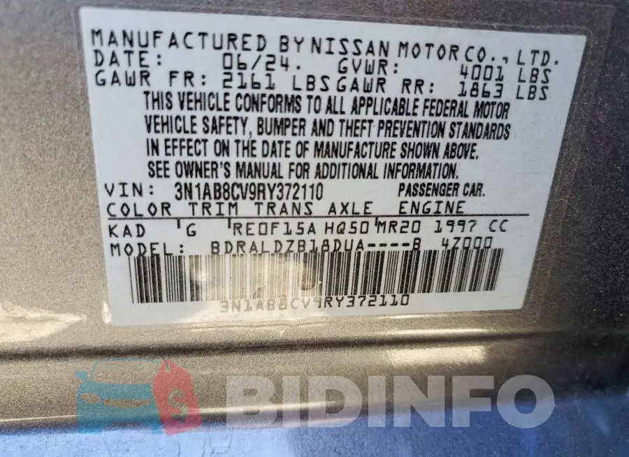 3N1AB8CV9RY372110 Photo# 13