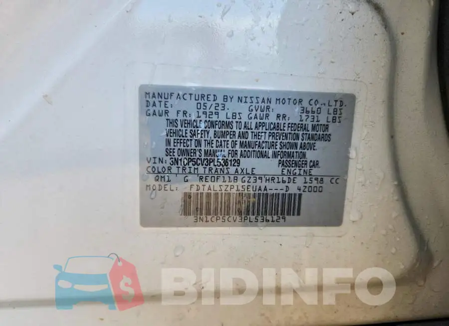 3N1CP5CV3PL536129 Photo# 14