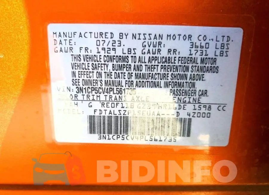 3N1CP5CV4PL561735 Photo# 12