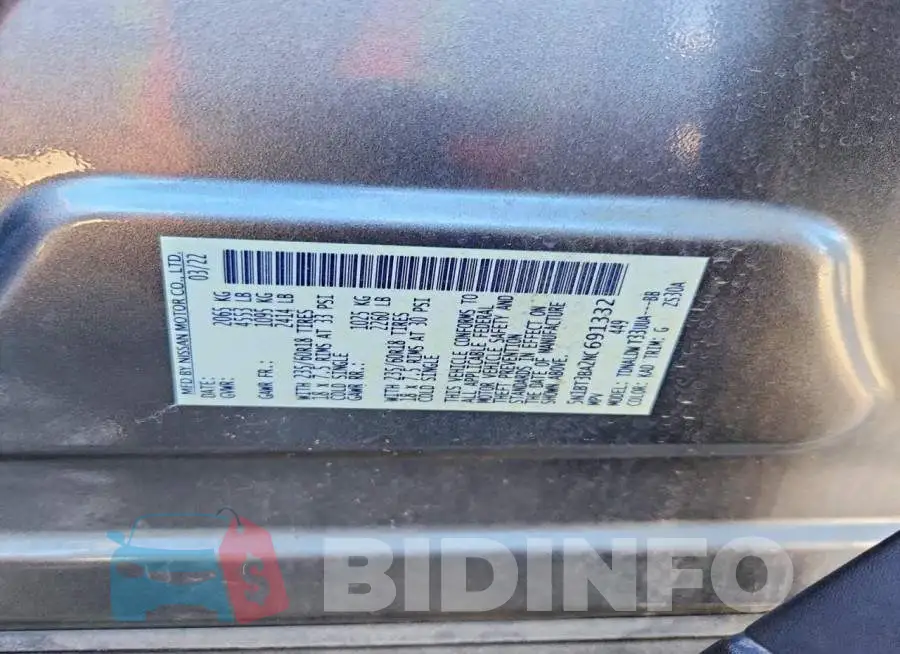 5N1BT3BA2NC691332 Photo# 14