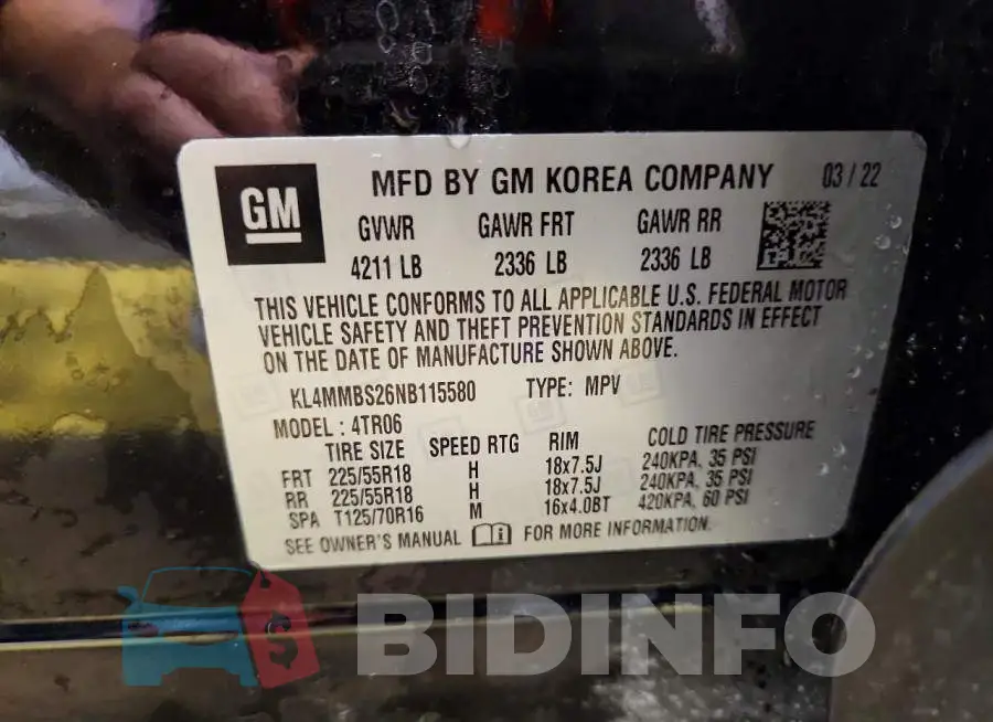 KL4MMBS26NB115580 Photo# 13