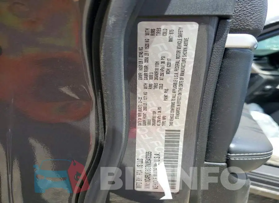 1C4RJGBG7N8549355 Photo# 13