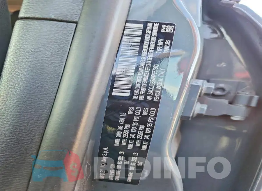 ZACCJBBB4HPE67903 Photo# 13