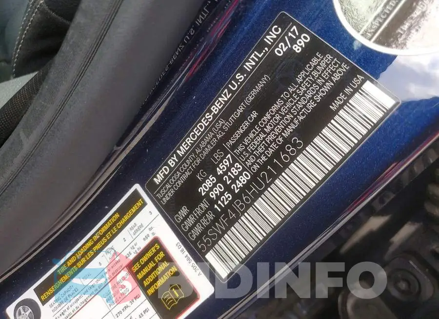 55SWF4JB6HU211683 Photo# 12