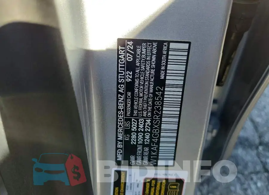W1KAF4GBXSR238542 Photo# 12
