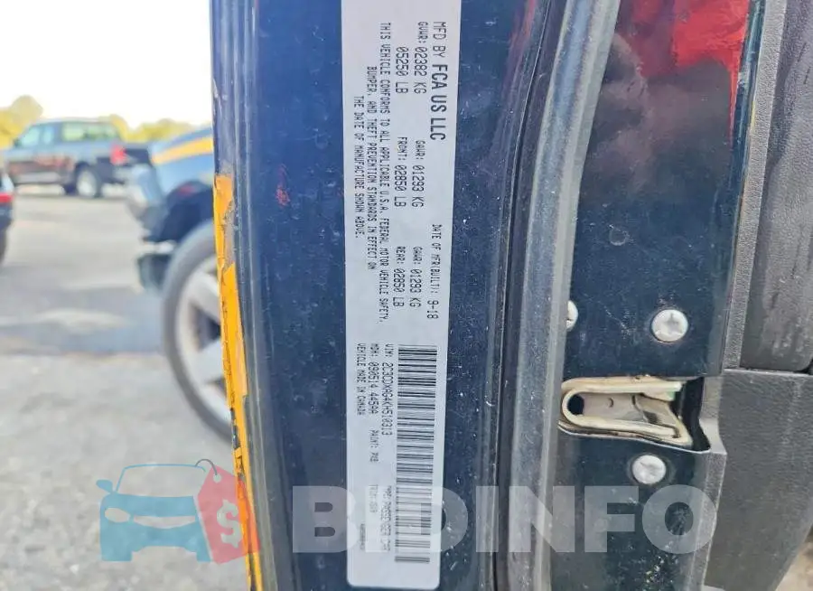 2C3CDXAG4KH510313 Photo# 12
