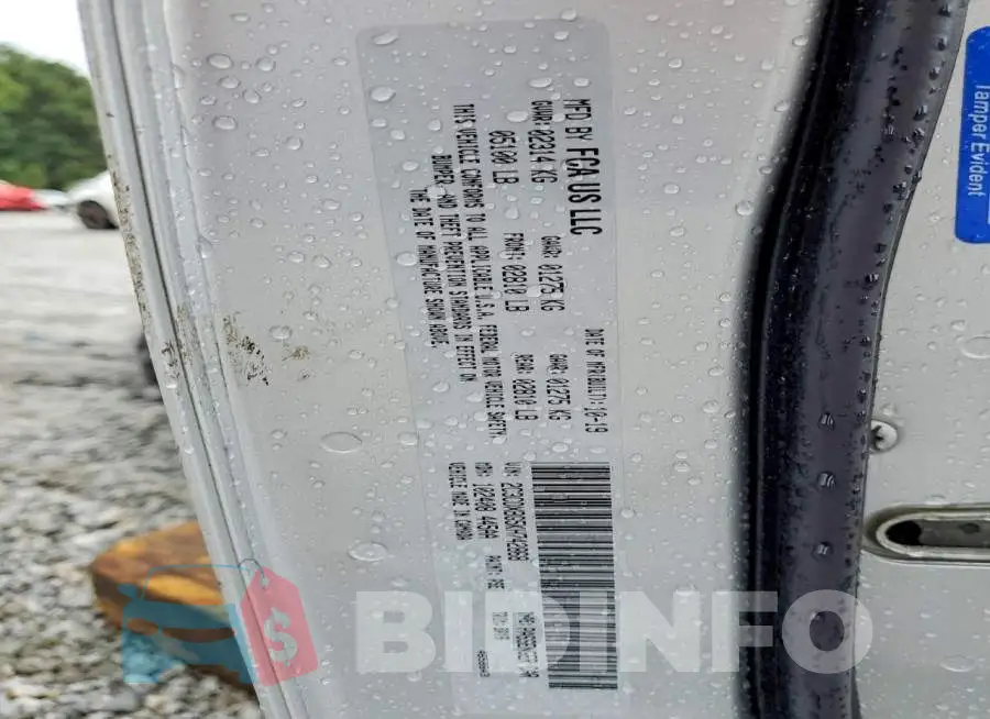 2C3CDXBG5KH742868 Photo# 12