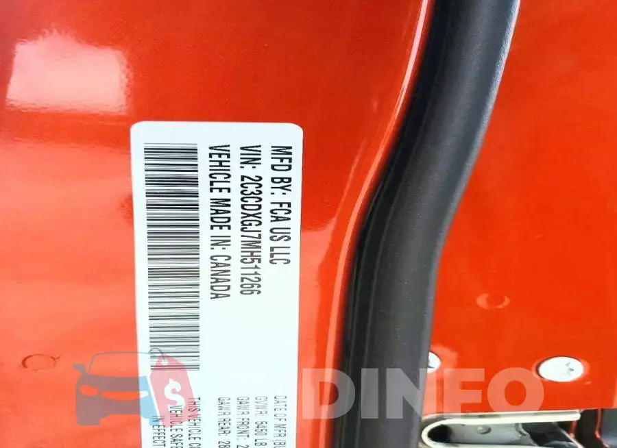 2C3CDXGJ7MH511266 Photo# 12