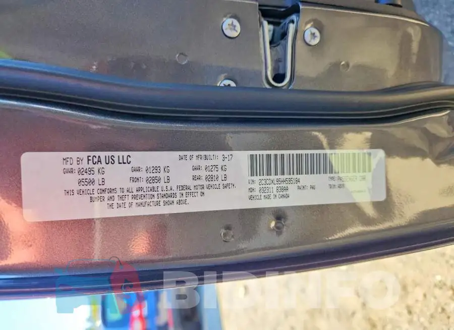 2C3CDXL95HH595184 Photo# 13