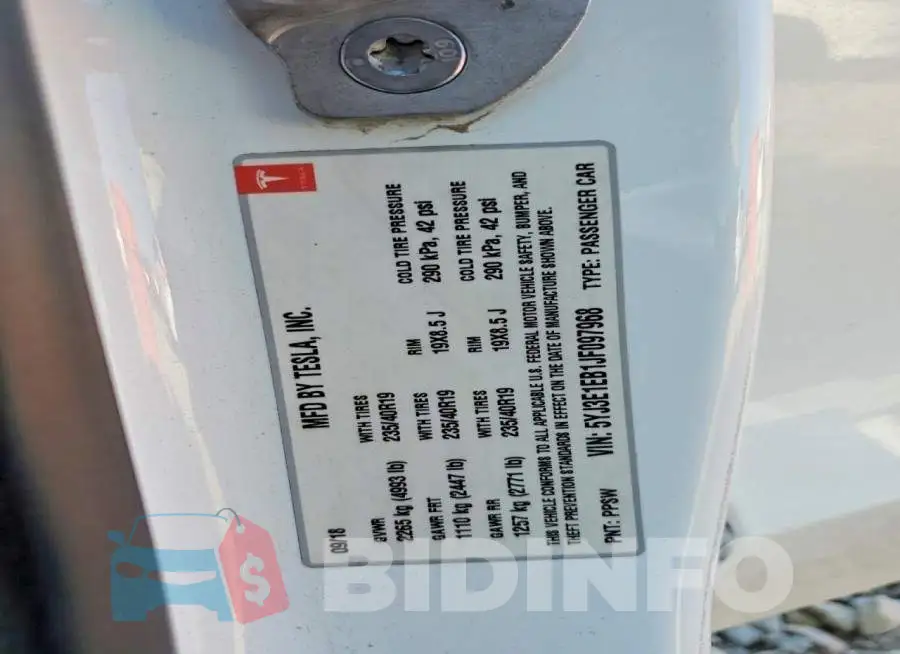 5YJ3E1EB1JF097968 Photo# 12