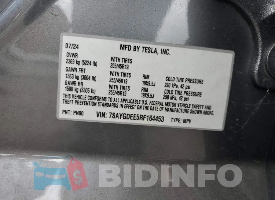 7SAYGDEE5RF164453 Photo# 13