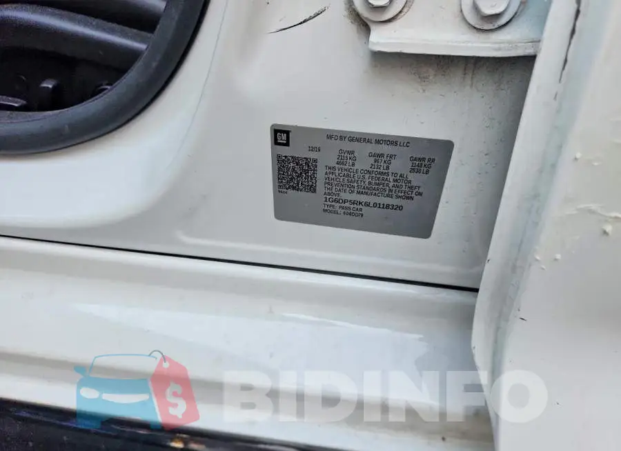 1G6DP5RK6L0118320 Photo# 12