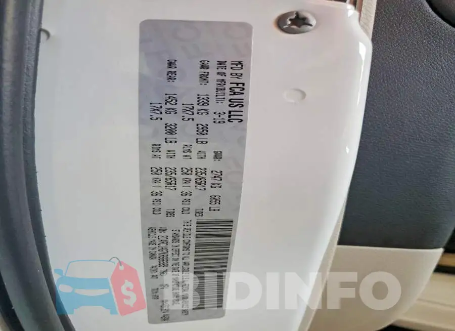 2C4RC1AG7KR666989 Photo# 13