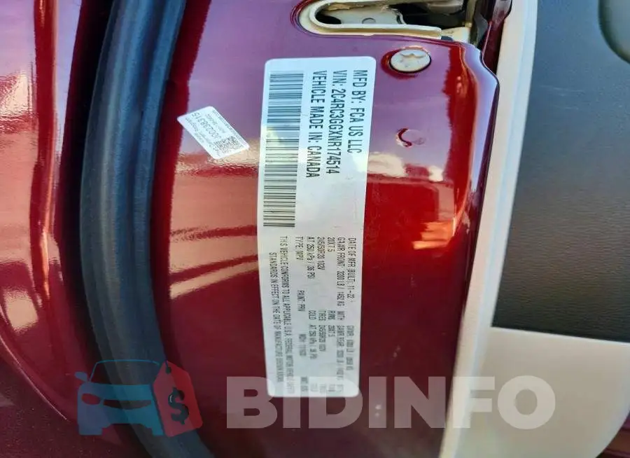 2C4RC3GGXNR174514 Photo# 12