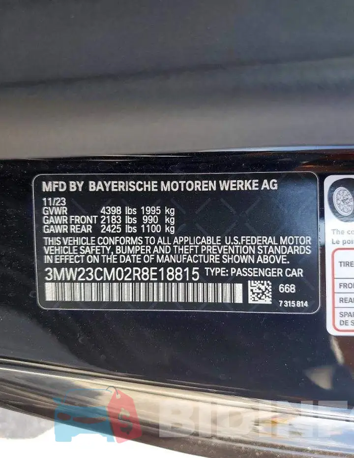 3MW23CM02R8E18815 Photo# 12