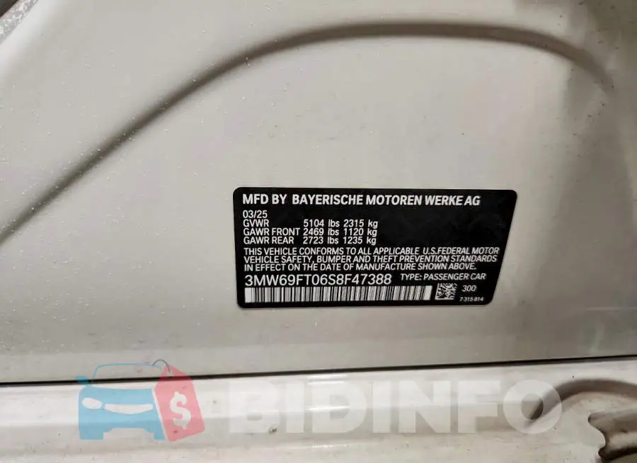 3MW69FT06S8F47388 Photo# 13