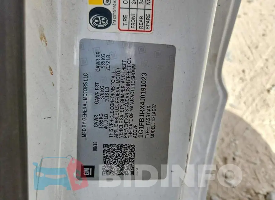 1G1FB1RX4J0191023 Photo# 12