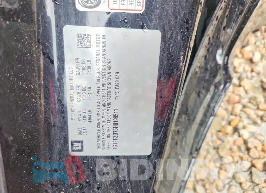1G1FF3D76H0198511 Photo# 12