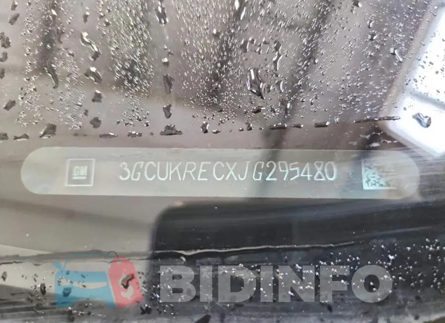3GCUKRECXJG295480 Photo# 12