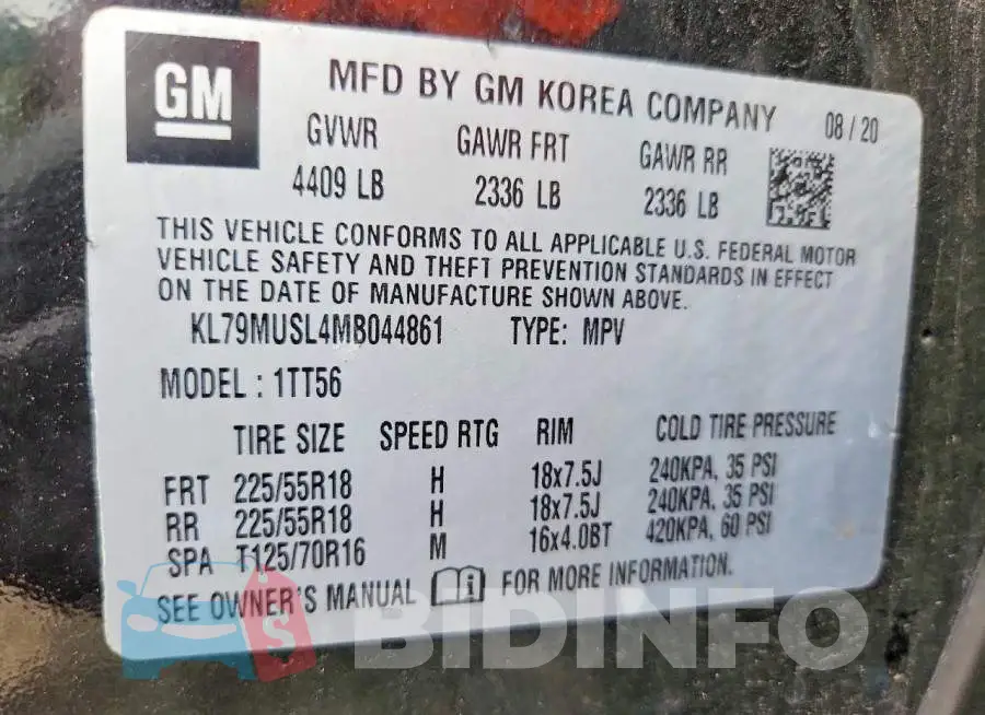 KL79MUSL4MB044861 Photo# 13