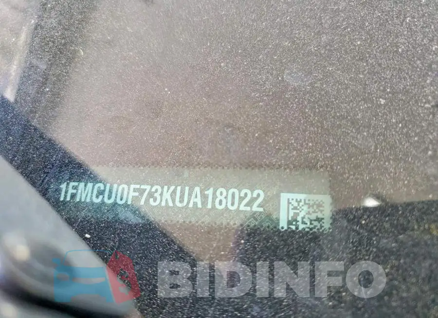 1FMCU0F73KUA18022 Photo# 14