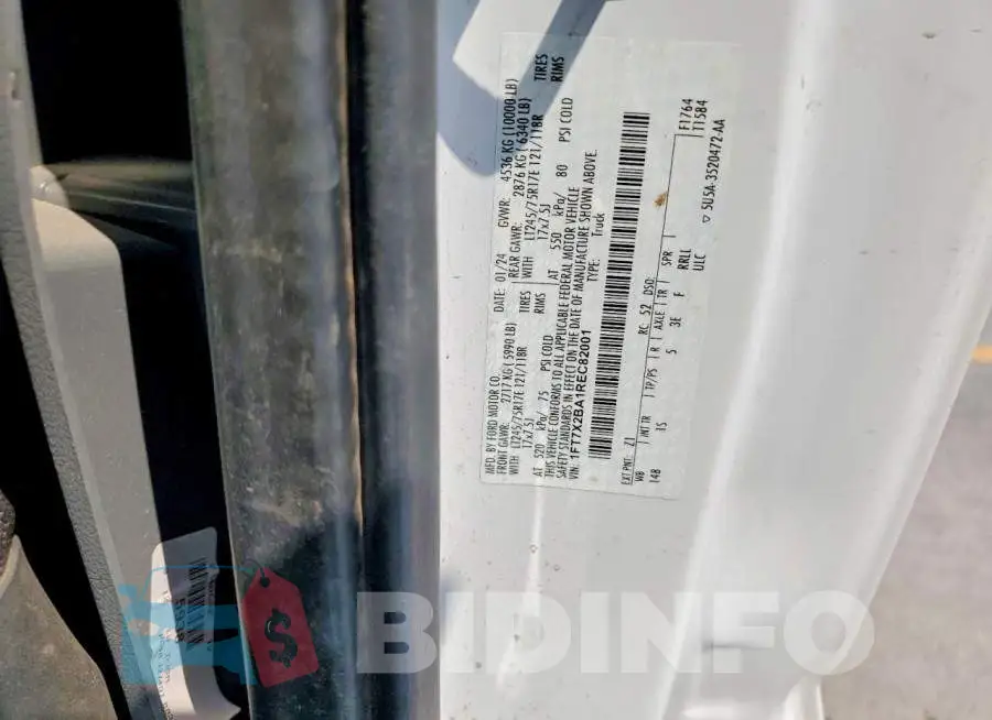 1FT7X2BA1REC82001 Photo# 12