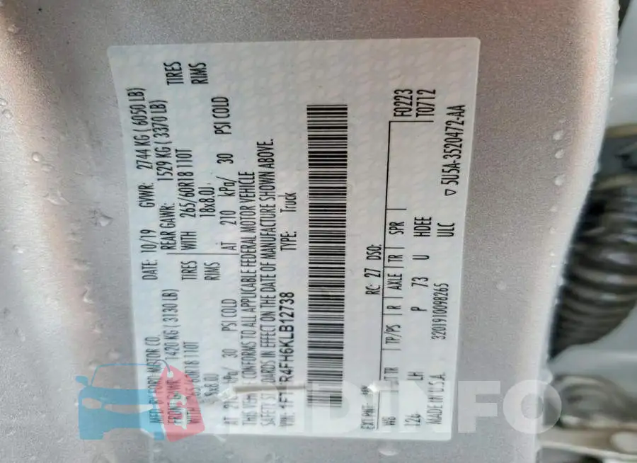 1FTER4FH6KLB12738 Photo# 12