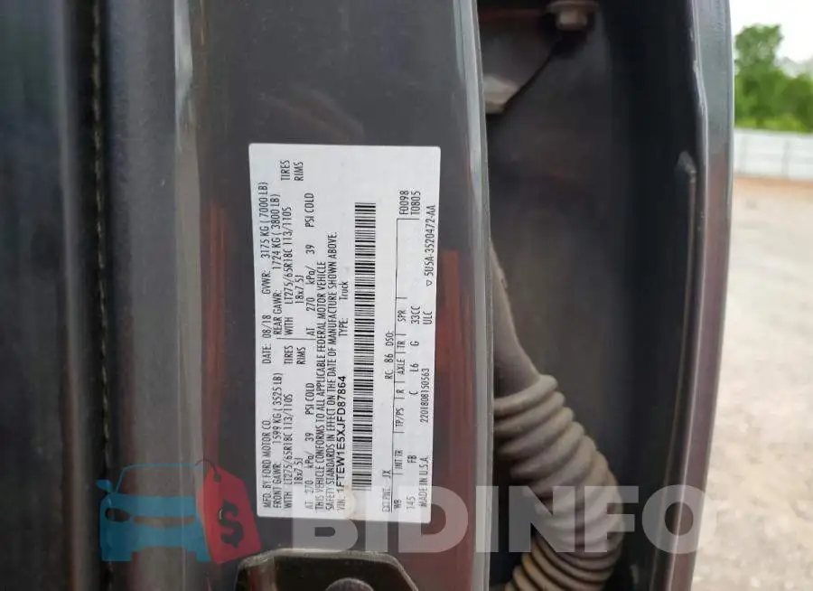 1FTEW1E5XJFD87864 Photo# 12