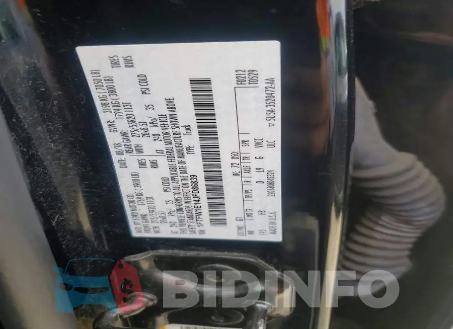 1FTFW1E14JFD86839 Photo# 12