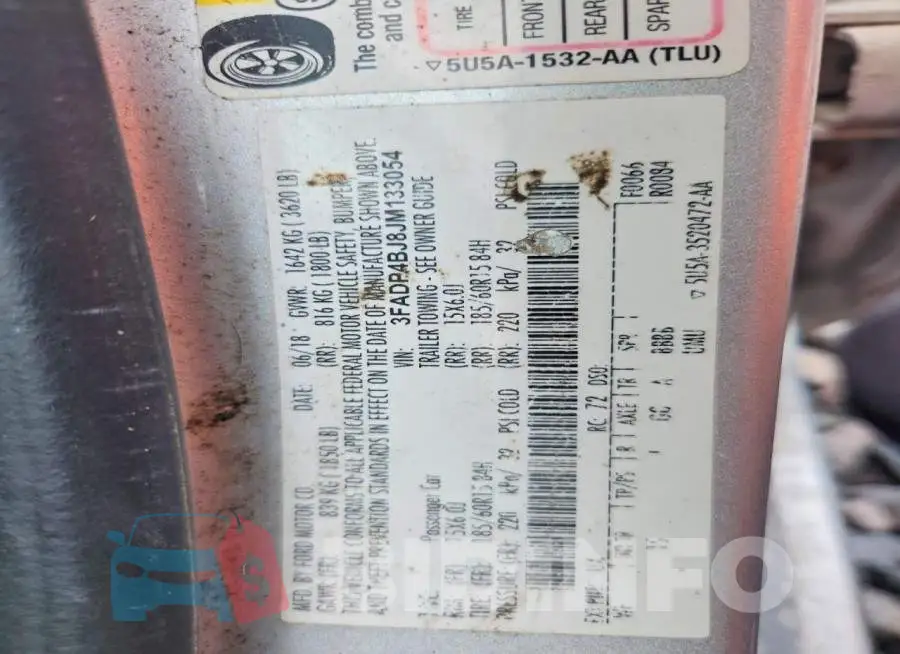 3FADP4BJ8JM133054 Photo# 12