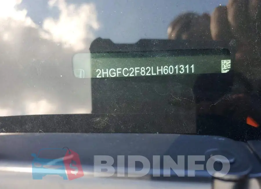 2HGFC2F82LH601311 Photo# 12