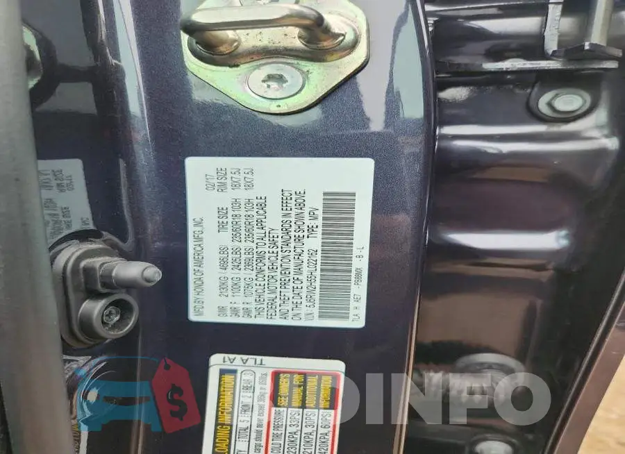 5J6RW2H55HL022162 Photo# 13