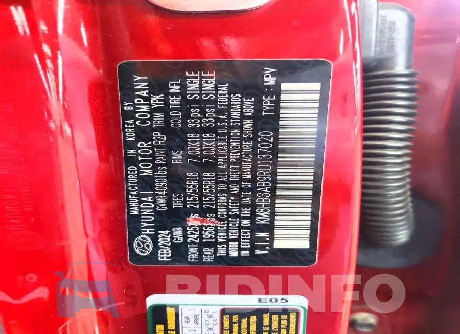 KM8HB3AB9RU137020 Photo# 12
