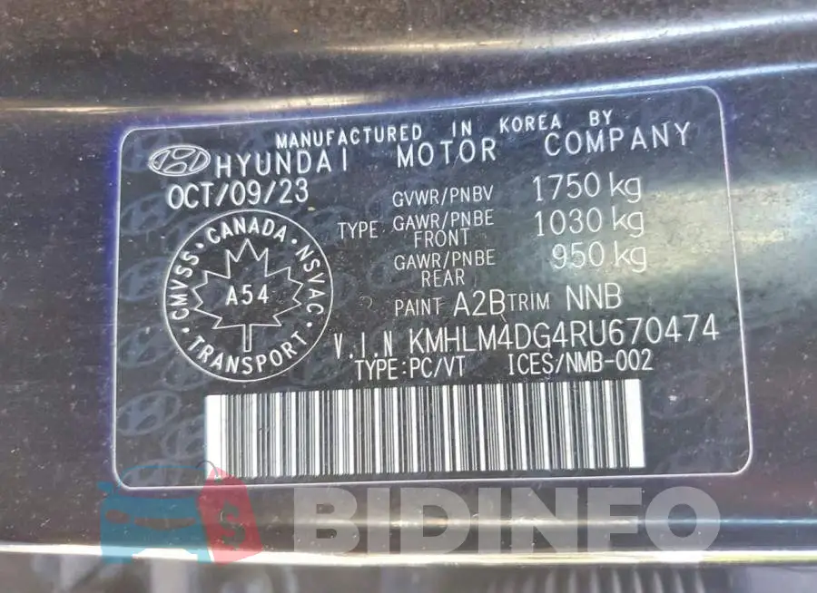 KMHLM4DG4RU670474 Photo# 13