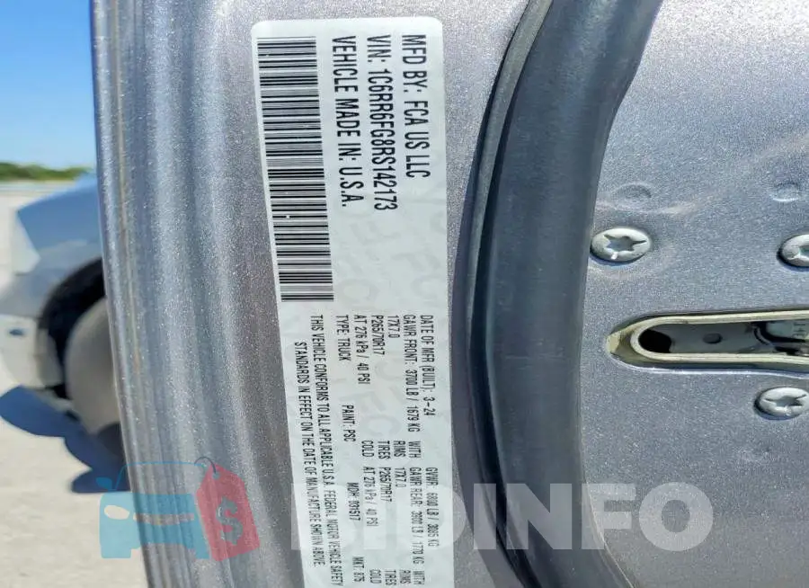 1C6RR6FG8RS142173 Photo# 13