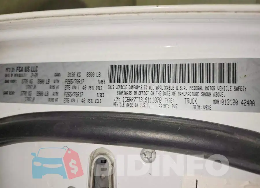 1C6RR7TT3LS111878 Photo# 12