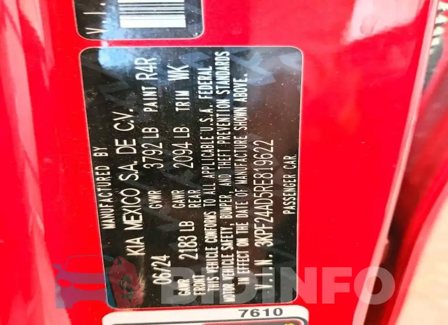 3KPF24AD5RE819622 Photo# 13