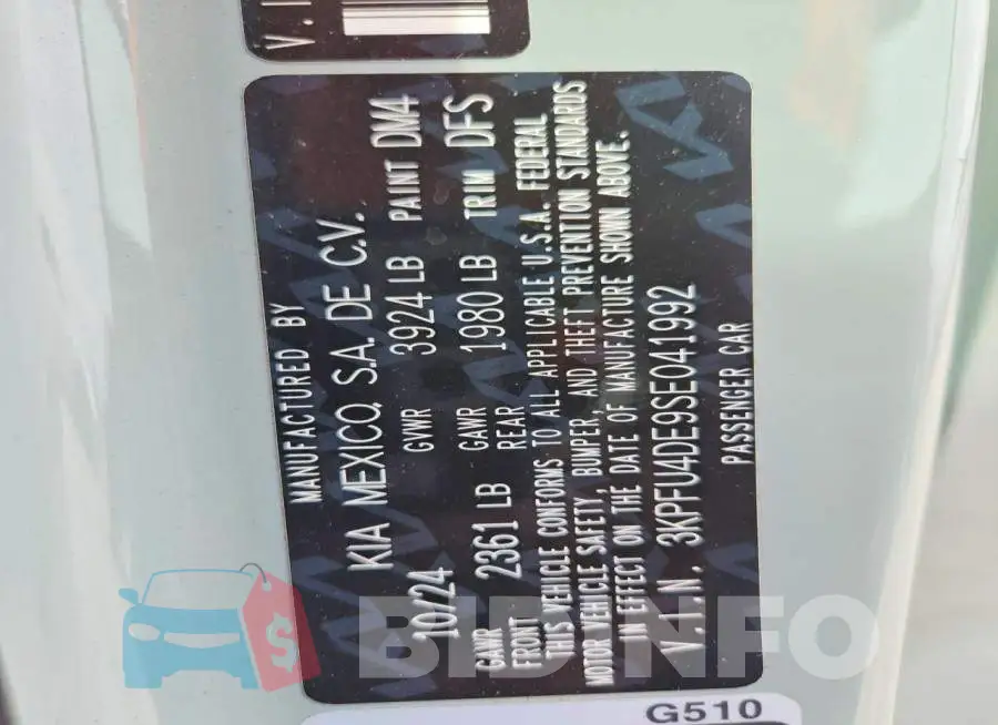 3KPFU4DE9SE041992 Photo# 12